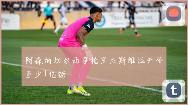 阿森纳切尔西争抢罗杰斯维拉开价至少1亿镑